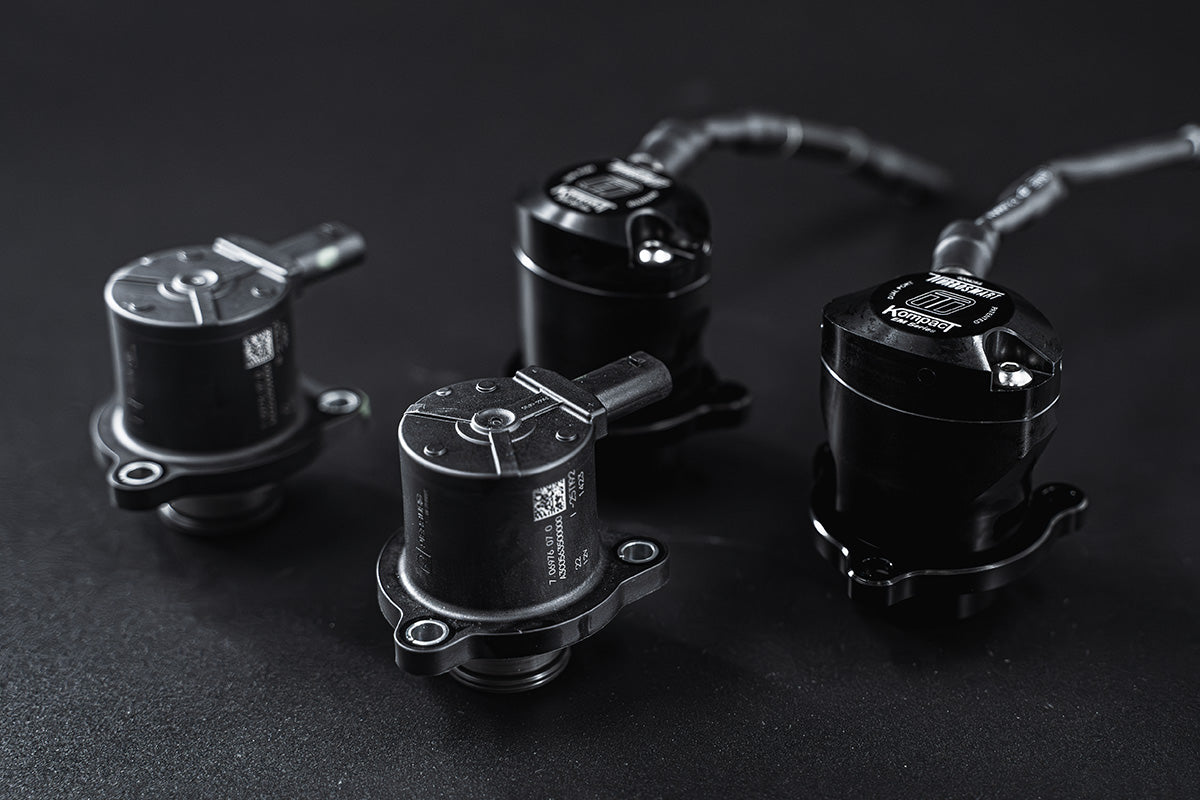 TOP BLOW OFF VALVE OPTIONS FOR THE HURRICANE ENGINE: TURBOSMART KOMPACT EM BOV