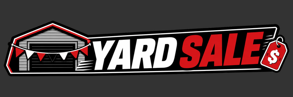 Yard Sale - 25% OFF - Discount Applied In Cart