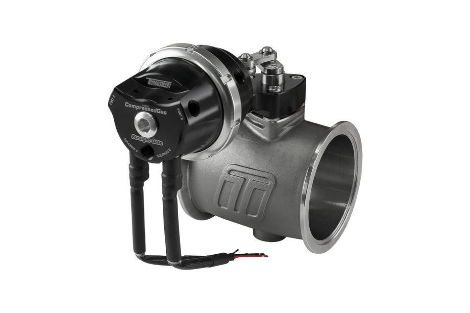 Compressed Gas (CO2) StraightGate76 - Inbuilt Solenoids - 7PSI Black (Control In Cap CO2 Boost Control)