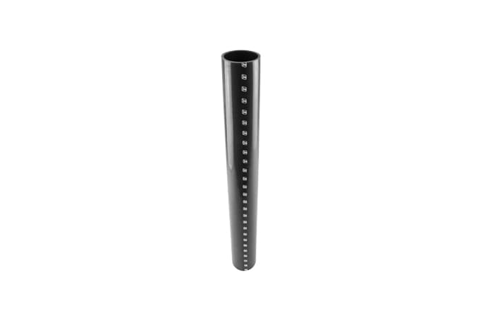 Straight Hose 2.50" x 610mm (Black)