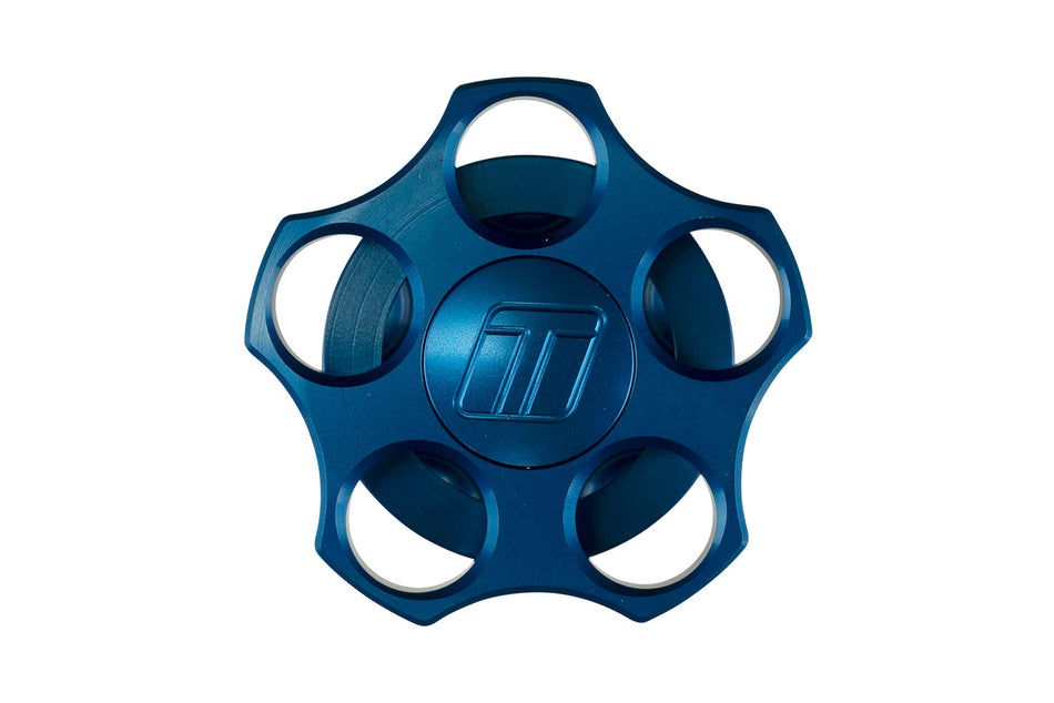 Oil Cap - Notch - LS - Blue