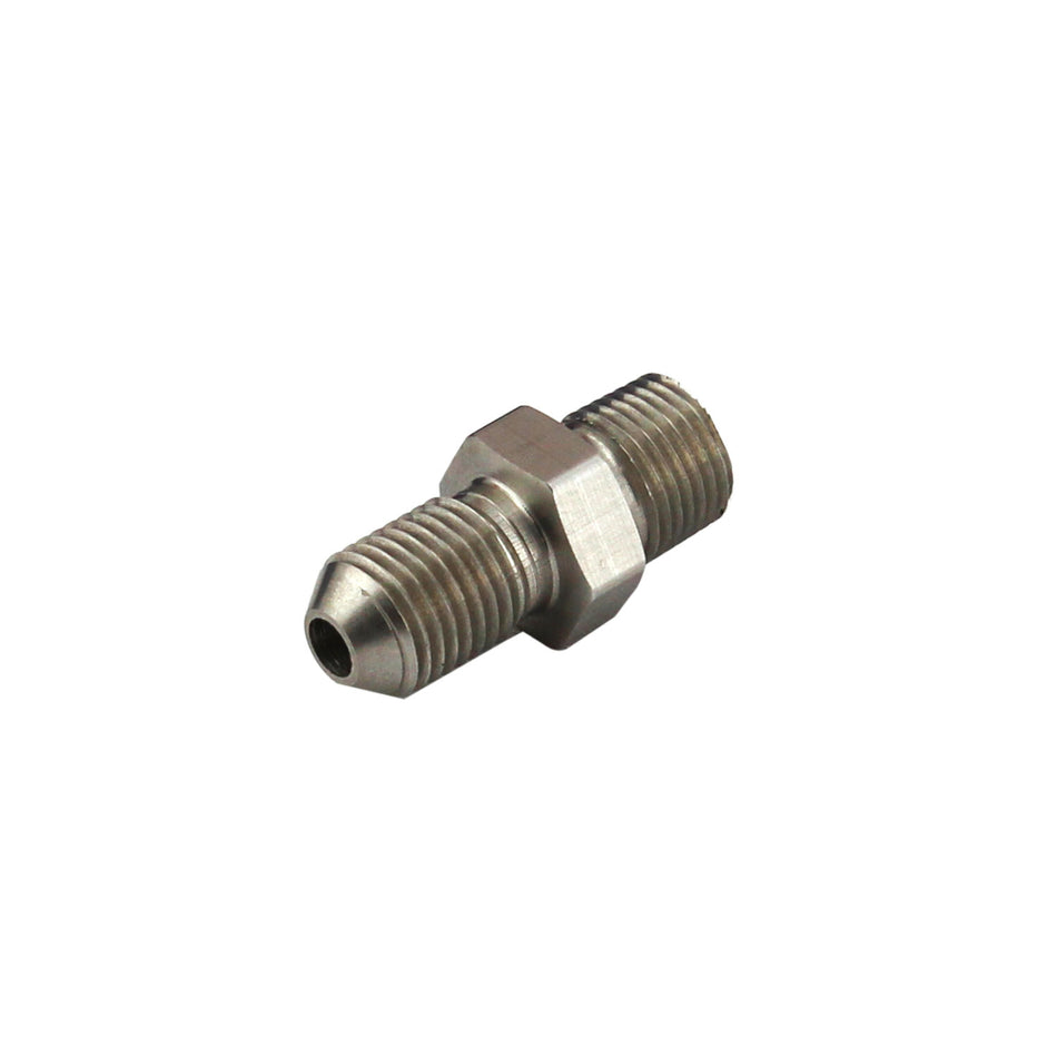 1/8" NPT to -3AN male - Stainless Steel