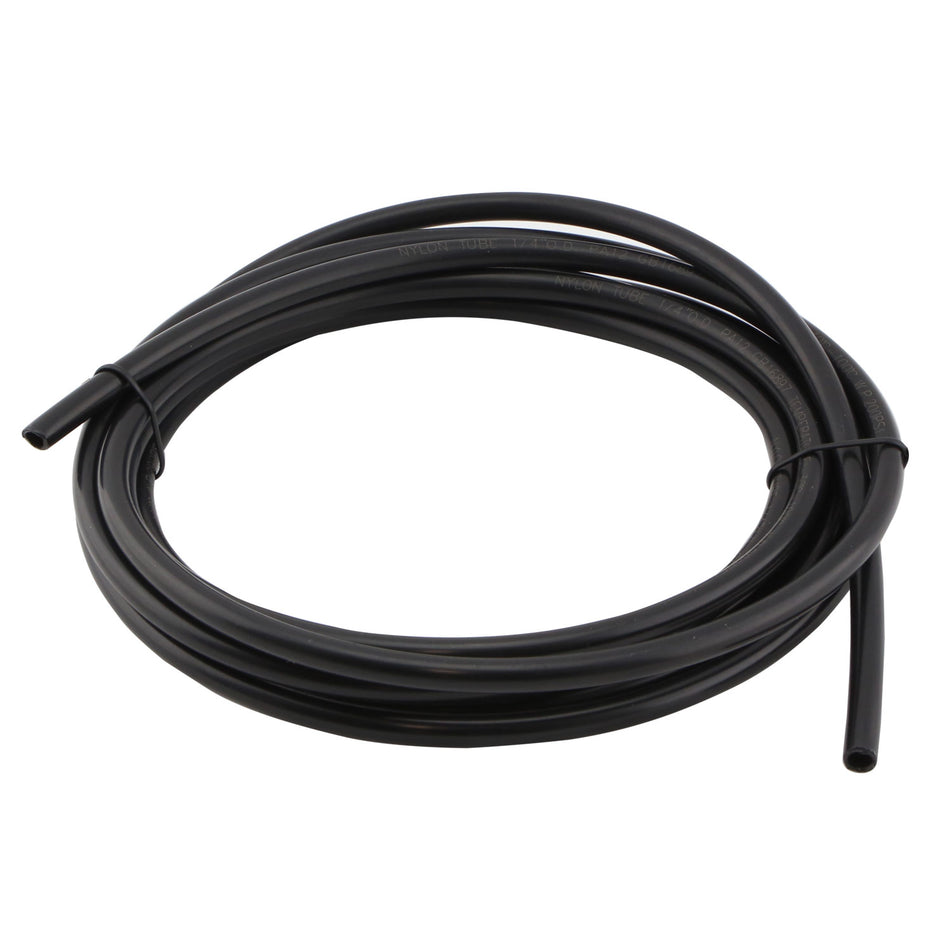 Nylon Tubing 1/4" / 6mm - Black - 3m length