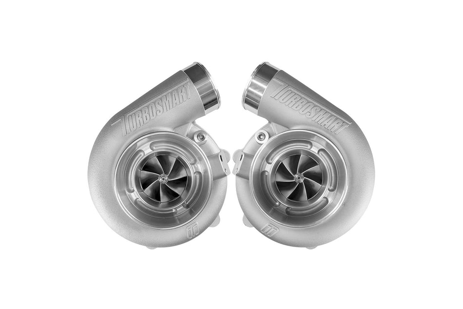 Mirror Twin Turbo Package - TS-2-6466B V-Band 0.82AR Water Cooled Turbos