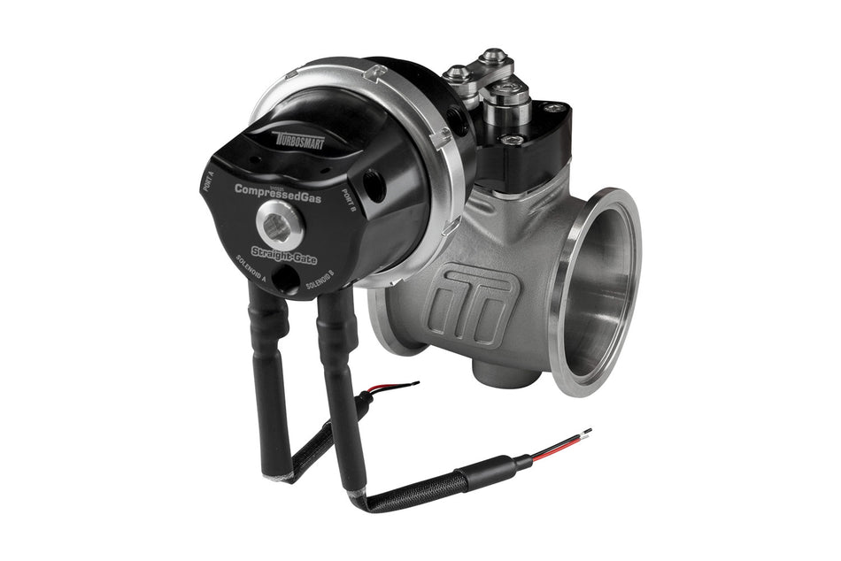 Compressed Gas (CO2) StraightGate50 - Inbuilt Solenoids - 7PSI Black (Control In Cap CO2 Boost Control)